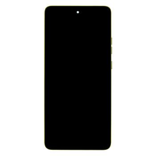 Motorola G86 LCD Kijelző + Érintőegység + Előlap Zöld (Golden Cypress) (Service Pack)