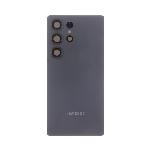 Samsung S938B Galaxy S25 Ultra Akkumulátor Fedél Titánfekete (Service Pack) hátlap
