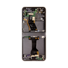 LCD kijelző + Érintőegység + Előlap Samsung F731 Galaxy Z Flip 5 5G Grafit (Szervizcsomag) - 0. kép