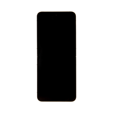 LCD kijelző + Érintőegység + Előlap Samsung F731 Galaxy Z Flip 5 5G Grafit (Szervizcsomag)