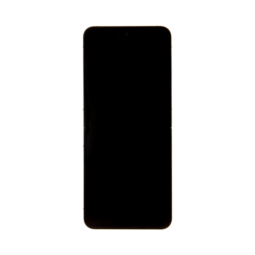 LCD kijelző + Érintőegység + Előlap Samsung F731 Galaxy Z Flip 5 5G Grafit (Szervizcsomag)