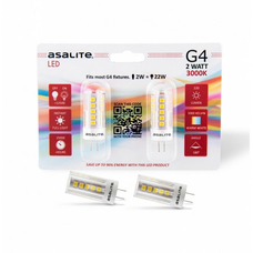 Asalite LED Izzó G4 12V 2W 3000K (220 lumen) Asalite LED Izzó G4 12V 2W 3000K (220 lumen)