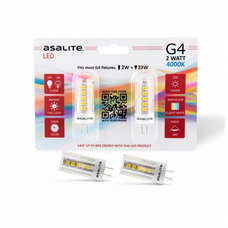 Asalite LED Izzó G4 12V 2W 4000K (220 lumen) Asalite LED Izzó G4 12V 2W 4000K (220 lumen)