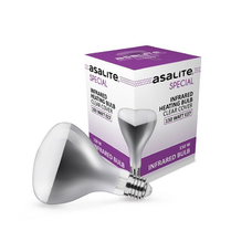 Asalite Infra Izzó Áttetsző R125 E27 150W