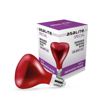 Asalite Infra Izzó Piros G95 E27 100W