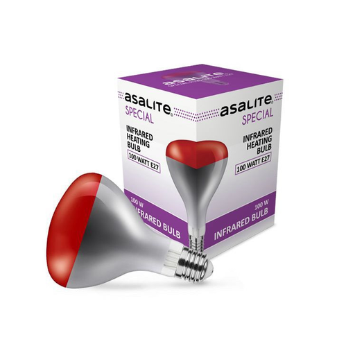 Asalite Infra Izzó Piros R125 E27 100W