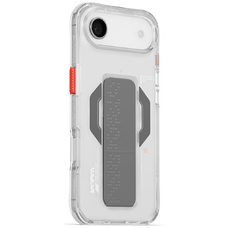 iPhone 17 Air Skinarma Haxa tok, mágneses töltés és fogópánt, átlátszó tok