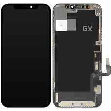 LCD Kijelzőmodul GX Apple iPhone 12 / 12 Pro, OLED IC verzió, Fekete