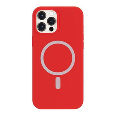iPhone 12 Pro Max Mercury MagSafe szilikon tok piros