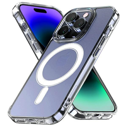 iPhone 14 Pro Mercury MagSafe Jelhard tok átlátszó