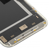 Apple iPhone 15 Pro kijelzőmodul, Soft OLED FHD 120Hz IC Mozgatható Verzió, utángyártott, fekete - 0. kép