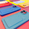 Card Armor fliptok Xiaomi Redmi Note 10 / Redmi Note 10S Card Wallet Szilikon Páncéltok Légzsák Piros - 2. kép