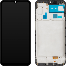 LCD Kijelzőmodul MP Samsung Galaxy A24 4G A245, Utángyártott, Fekete