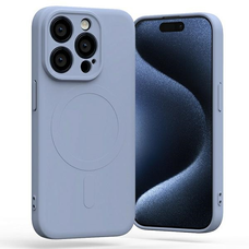 iPhone 15 Pro tok Mercury MagSafe Semi-Szilikon levendula