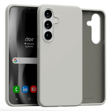 Samsung Galaxy S25+ Mercury Silicone kőszínű tok