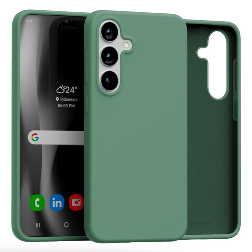Samsung Galaxy S25 Plus zöld tok