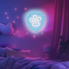 Paw OW-130246 Függeszthető neon LED Mancs Őrjárat plexin - 4. kép