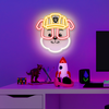 Függő neon LED Mancs őrjárat plexin - Rubble OW-130446 - 0. kép