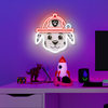 Függő neon LED Mancs Őrjárat plexin - Marshall OW-130646 - 1. kép