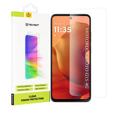  Motorola Moto G15 / G15 Power Techsuit - Clear Vision Glass - Átlátszó. üvegfólia