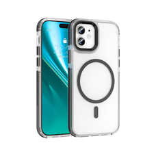 iPhone 12 / 12 Pro tok Etteri Icy Mag fekete tok