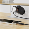  USB to Type-C 1,2 m Acefast Data Cable (C11-04) Mágneses Feltekerhető, Gyors Töltés, Állítható Hosszúság, 3A - Fekete - 4. kép