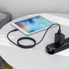 USB to Lightning 2.4A Fekete Acefast Data Cable (C4-02) - Gyors Töltés, Alumínium Ötvözet, 1.8m - 4. kép