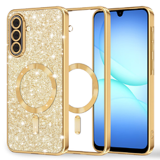  Samsung Galaxy A17 5G Gold Techsuit Luxury Glitter MagSafe tok