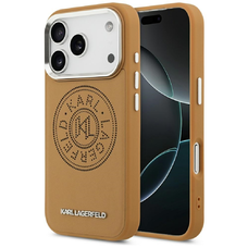 iPhone 17 Pro Max Karl Lagerfeld Point & Metal Logo MagSafe barna tok
