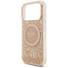 iPhone 17 Pro Guess IML Virágos Electro Pearl Pántos MagSafe tok Rózsaszín tok - 4. kép