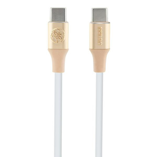 Guess Type-C USB kábel - USB-C - USB-C 1.5m Gyors Töltés világos arany