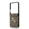 Guess PU 4G Metal Logo tok Samsung Galaxy Z Flip 7 barna - 4. kép