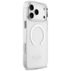 iPhone 17 Pro Max Guess Metal Outline MagSafe tok ezüst - 2. kép