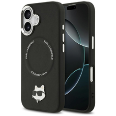 iPhone 17 Karl Lagerfeld Choupette Pin MagSafe tok Fekete