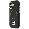 iPhone 17 Karl Lagerfeld Choupette Pin MagSafe tok Fekete - 3. kép