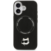 iPhone 17 Karl Lagerfeld Choupette Pin MagSafe tok Fekete - 4. kép