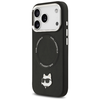 iPhone 17 Pro Karl Lagerfeld Choupette Pin MagSafe tok Fekete - 0. kép