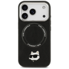 iPhone 17 Pro Karl Lagerfeld Choupette Pin MagSafe tok Fekete - 1. kép