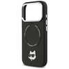 iPhone 17 Pro Karl Lagerfeld Choupette Pin MagSafe tok Fekete - 4. kép