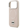 iPhone 17 Pro Karl Lagerfeld Choupette Pin MagSafe tok rózsaszín - 4. kép