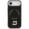 iPhone 17 Air Karl Lagerfeld Choupette Pin MagSafe tok Fekete - 1. kép