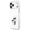 iPhone 17 Pro Max Karl Lagerfeld IML Aquarelle Karl & Choupette & Logo MagSafe fehér tok - 0. kép