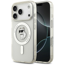 iPhone 17 Pro Max Karl Lagerfeld IML Choupette MagSafe tok Átlátszó