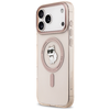 iPhone 17 Pro Max Karl Lagerfeld IML Choupette MagSafe rózsaszín tok - 0. kép