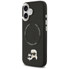 iPhone 17 Karl Lagerfeld Karl & Choupette Pins MagSafe tok Fekete - 0. kép