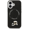 iPhone 17 Karl Lagerfeld Karl & Choupette Pins MagSafe tok Fekete - 1. kép