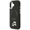 iPhone 17 Karl Lagerfeld Karl & Choupette Pins MagSafe tok Fekete - 4. kép