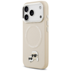 iPhone 17 Pro Max Karl Lagerfeld Karl & Choupette Pins MagSafe tok Bézs tok - 0. kép