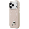iPhone 17 Pro Max Karl Lagerfeld Karl & Choupette Pins MagSafe rózsaszín tok - 0. kép
