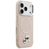 iPhone 17 Pro Max Karl Lagerfeld Karl & Choupette Pins MagSafe rózsaszín tok - 2. kép
